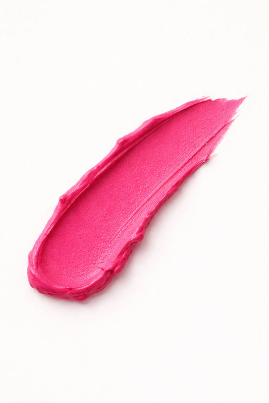 Honor the House Blush swatch shade 03 Brisa Rosa - vibrant hot pink fuchsia pigment intensity and finish.