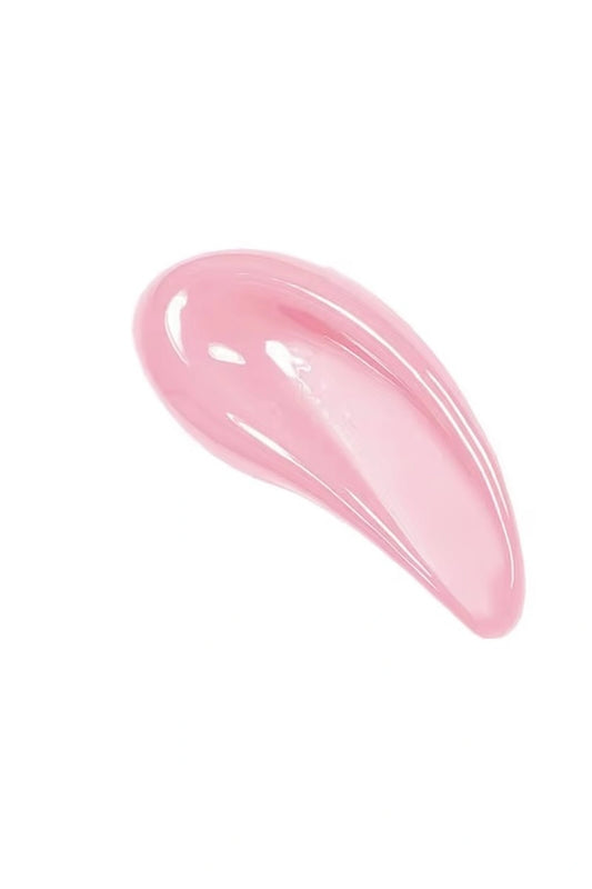 Honor the House Caribbean Sun Rum Raspberry SPF 30 Lip Balm swatch showing a smooth, sheer pink tint. High-performance broad-spectrum lip sunscreen with a hydrating, non-greasy finish.