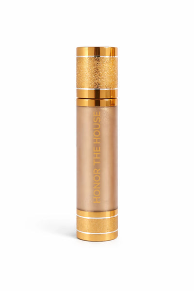 Honor The House Drippin' Gold Liquid Highlighter in Honey Soft Glow product photo.