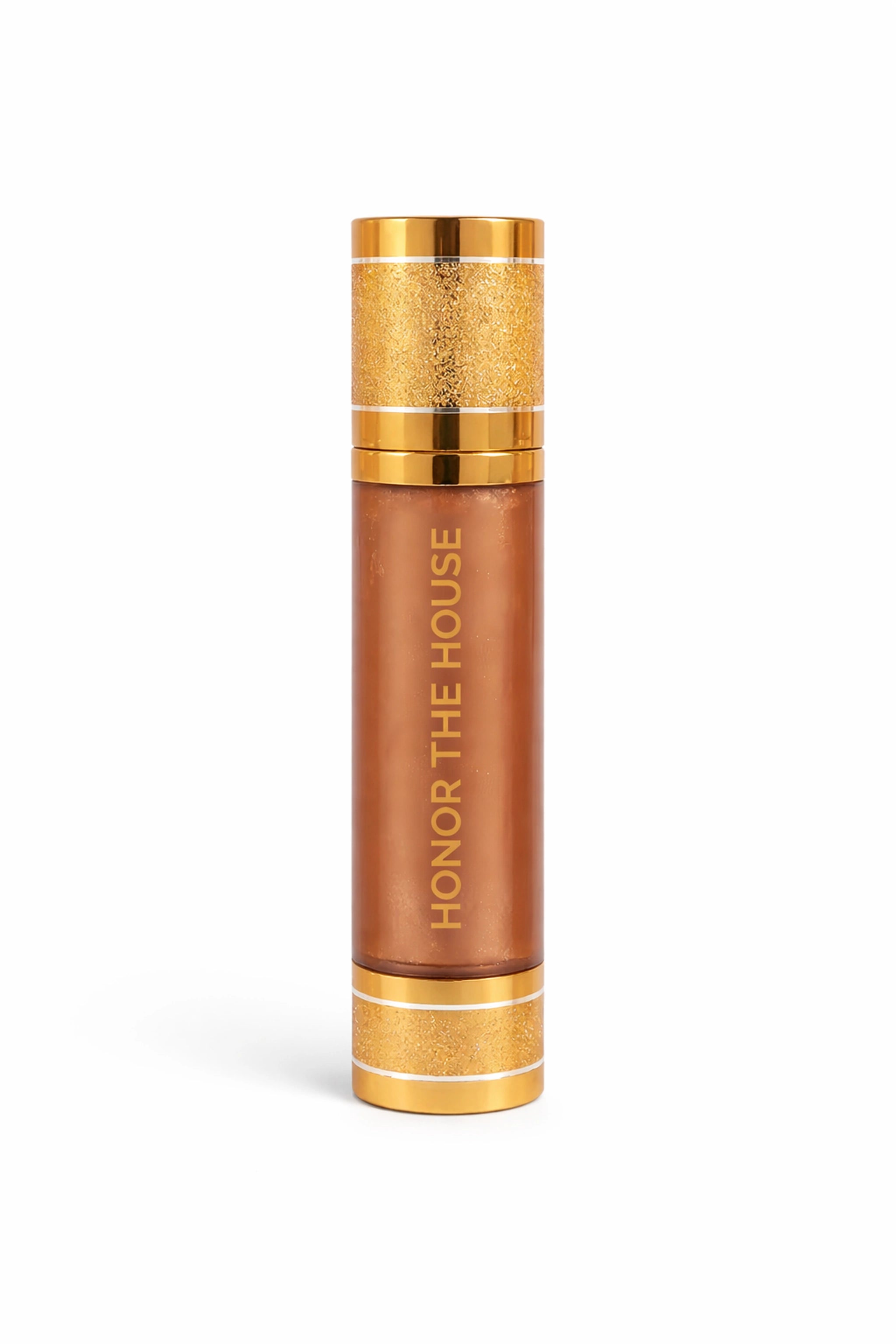 Honor The House Drippin' Gold Liquid Highlighter product photo in Golden Hour.