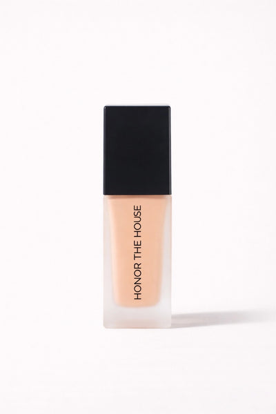 Sun Struck vegan liquid foundation in its original packaging by Honor The House 