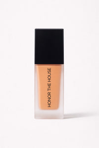 Redbone Flex vegan liquid foundation in its original packaging by Honor The House