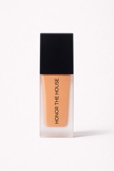 Redbone Flex vegan liquid foundation in its original packaging by Honor The House