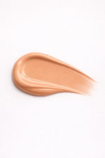 Redbone Flex vegan liquid foundation in liquid swatch form by Honor The House