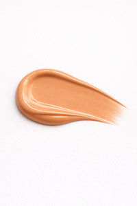 Caramel Flow vegan liquid foundation liquid swatch by Honor The House