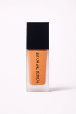 Pecan Treat vegan liquid foundation in original product packaging by Honor The House