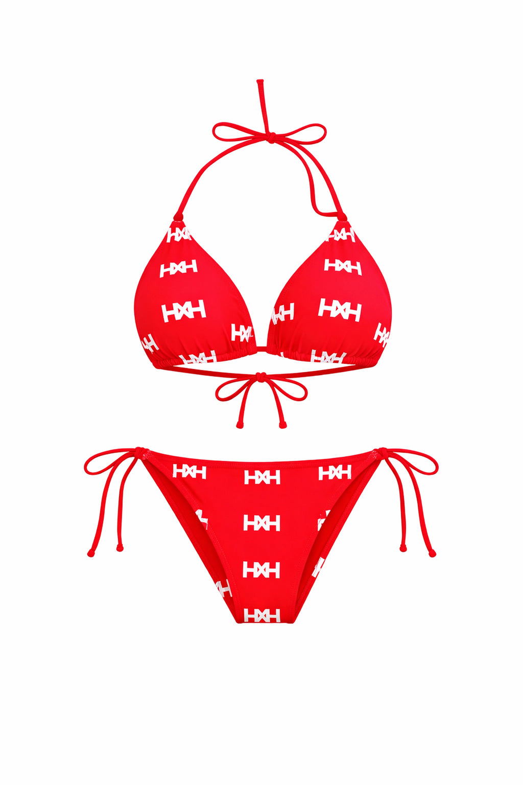 Honor The House Breeze Off The Ocean Bikini in Caribbean Cherry Colorway
