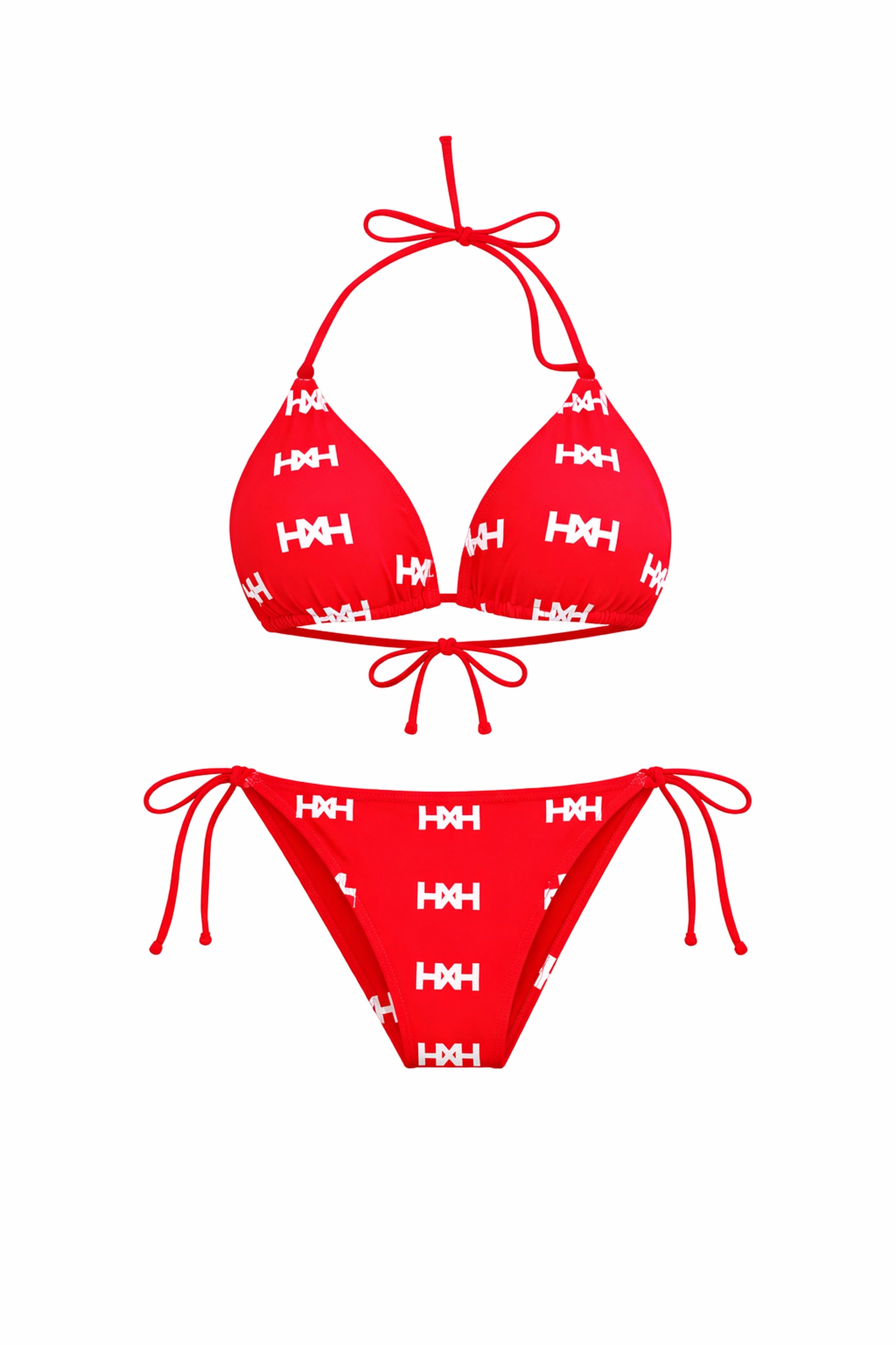 Honor The House Breeze Off The Ocean Bikini in Caribbean Cherry Colorway