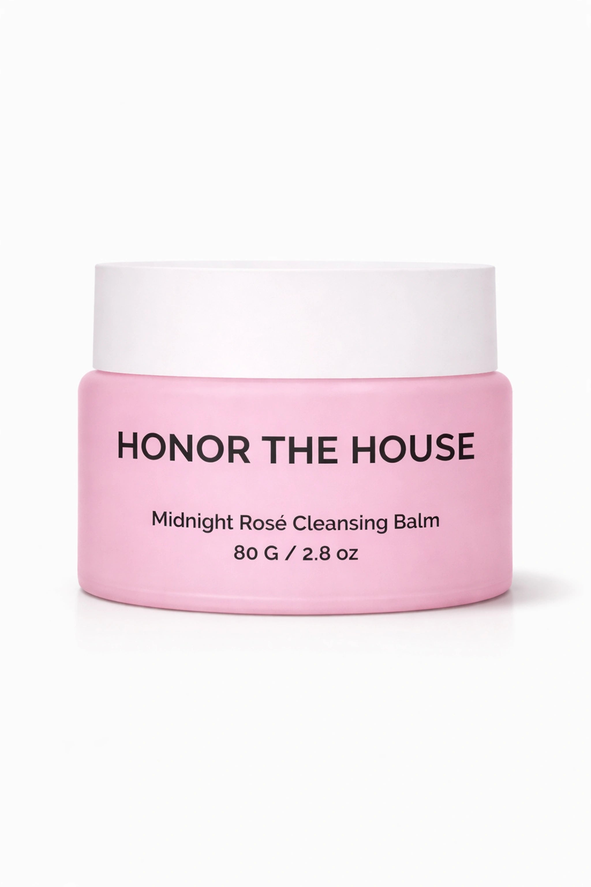 Honor The House Cleanse Your Spirit Cleansing Balm in Midnight Rosé shown with a plain white background.