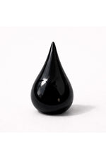 Umbreon Black vegan nail polish in rain drop form by Honor The House