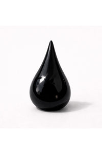 Umbreon Black vegan nail polish in rain drop form by Honor The House
