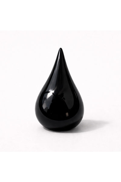 Umbreon Black vegan nail polish in rain drop form by Honor The House